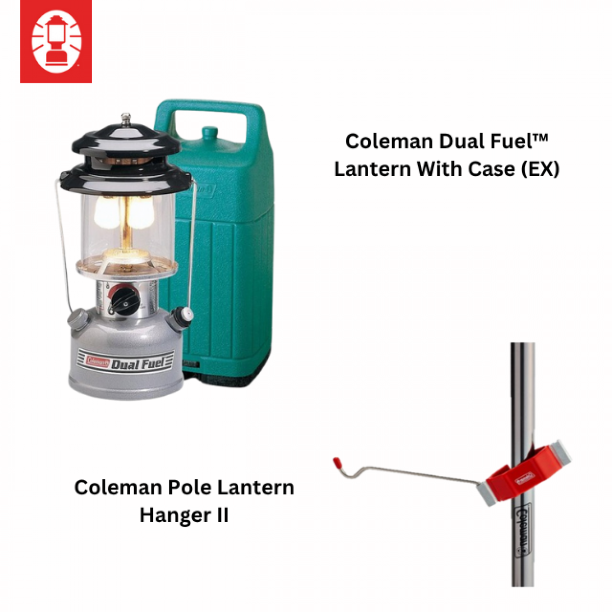 dual fuel lantern with case lantern hanger
